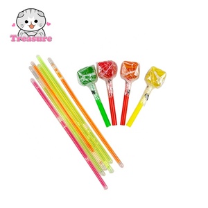 Glow Lollies Fruits aromatisés <span class=keywords><strong>fruit</strong></span>és Bonbons durs Sucre aux fruits Bonbons halal Vente chaude Sucette pour enfants - Product Image 5