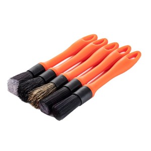 Ensemble de brosses à poussière pour voiture Lijie, 5 pièces, poils doux, manche en PP, pour le nettoyage des fentes d'aération et des sièges intérieurs - Product Image 1