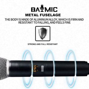 Microphone sans fil professionnel 1 canal pour carte son, mixeur audio, PC, podcasting, système de microphone sans fil - Product Image 3