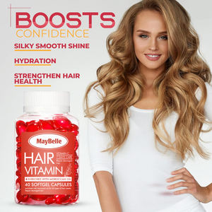 Diep Hydrateert Gladde Glans Arganolie Vitamine <span class=keywords><strong>Capsules</strong></span> Haar Essence Capsule Private Label - Product Image 4