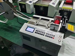 Tự động mặt nạ tai vòng máy cắt vi tính ban nhạc đàn hồi Máy cắt Velcro dây kéo máy cắt - Product Image 3