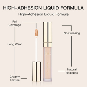 Correcteur <span class=keywords><strong>liquide</strong></span> cosmétique de maquillage de base pour <span class=keywords><strong>cernes</strong></span> et imperfections, marque privée, éclaircissant et couvrant les <span class=keywords><strong>cernes</strong></span> foncés sous les yeux - Product Image 2
