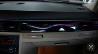 Kit d'éclairage d'ambiance intérieur pour voiture, panneau décoratif LED dynamique type symphonie galaxie, compatible avec BMW Série 3 E90 2005-2012