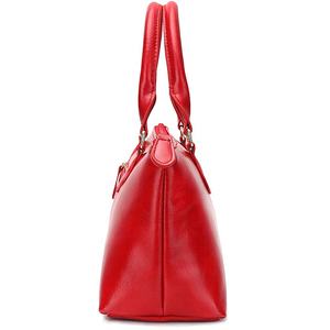 الأحمر بو حامل زجاجات النبيذ زجاجة واحدة حقيبة معزولة حراريًا النبيذ محفظة فو الجلود حقيبة للحفاظ على البرودة مخلب كبير النبيذ الناقل - Product Image 5