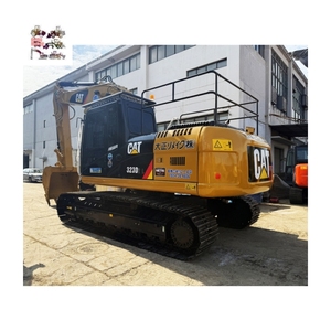 Excavatrice sur chenilles Caterpillar 323D, profondeur de creusement de 6 650 mm, réservoir de carburant de 410 L, pour projets routiers et de terrassement - Product Image 1