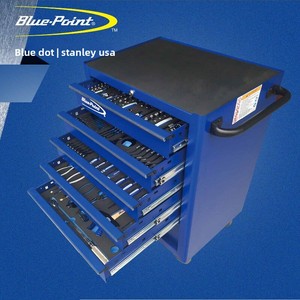 Armoire à roulettes bleue mate certifiée ISO9001, boîte à outils personnalisable pour <span class=keywords><strong>garage</strong></span> de mécanicien, revêtement <span class=keywords><strong>en</strong></span> poudre - Product Image 1