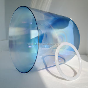 Cuenco de Cristal de Cuarzo Azul Aurora para Terapia de Sonido, 432Hz, Cuenco Curativo para Equilibrio Energético y Baño de Sonido - Product Image 4
