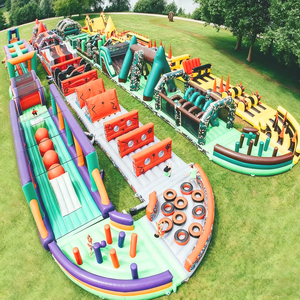 Người Lớn Inflatable 5K Obstacle Course Các Beast Tunnel Inflatable Người Lớn Thể Thao Trò Chơi 5K Inflatable Obstacle Course - Product Image 4