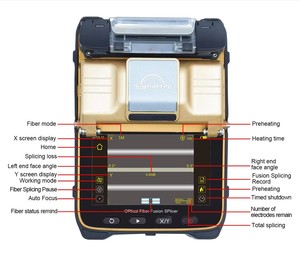 เครื่องต่อประกบ AI-8C แบบหลอ<span class=keywords><strong>ม</strong></span>ละลายสัญญาณไฟเครื่องเชื่อมแบบไฟเบอร์ FTTH ส่งชิ้นส่วนฟรี - Product Image 6