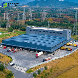 Edificio de Fábrica de Producción de Alimentos con Estructura de Acero, Certificado por CPR, Solución Llave en Mano, Pabellón Industrial de Techo Transparente - Product Image 1