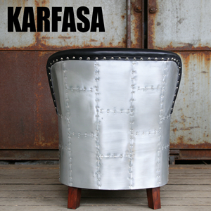 Sillón Chesterfield de Cuero Retro Personalizable, Patas de Madera, Diseño Europeo/Americano, Marca Karfasa, <span class=keywords><strong>Muebles</strong></span> Clásicos - Product Image 3