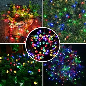Décorations de Noël en promotion, 10 mètres, 100 ampoules LED, lumières de Noël sans fil, Luces De Navidad - Product Image 6