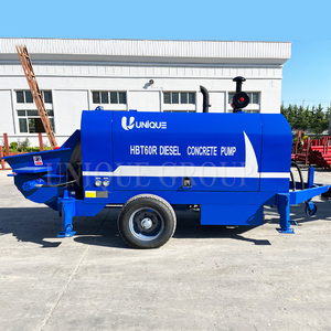 เครื่องปั๊มคอนกรีตแบบอยู่กับที่ของจีน เครื่องปั๊มคอนกรีตประสิทธิภาพสูง - Product Image 4