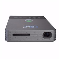 Touyinger C2 DLP Wifi Android 7.1 Vidéoprojecteur Mini Projecteur d'Équipement de Présentation