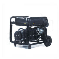 Générateur d'essence portable BISON (CHINE) 10kW 10kVA, refroidi par air, 220V 380V, démarrage électrique à lanceur, usage résidentiel