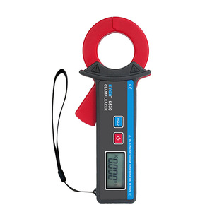 bibo ETCR6530 Compact 60A DC/AC <b>Clamp</b> Tester Resolution 1uA HVAC System Testing <b>Mini</b> Leakage Current Meter Data Hold 600V - Product Image 2