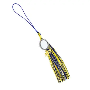 Wholesale Multi Color 2023 Newest Design Students Graduation Cap Decoration Graduation Tassel