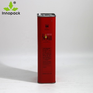 Usine vide directement vente 0,5 L 1L 2L 3L 4L <span class=keywords><strong>5L</strong></span> boîte carrée imprimée huile d'olive <span class=keywords><strong>alimentaire</strong></span> peut peindre des boîtes de conserve en gros avec couvercles - Product Image 2