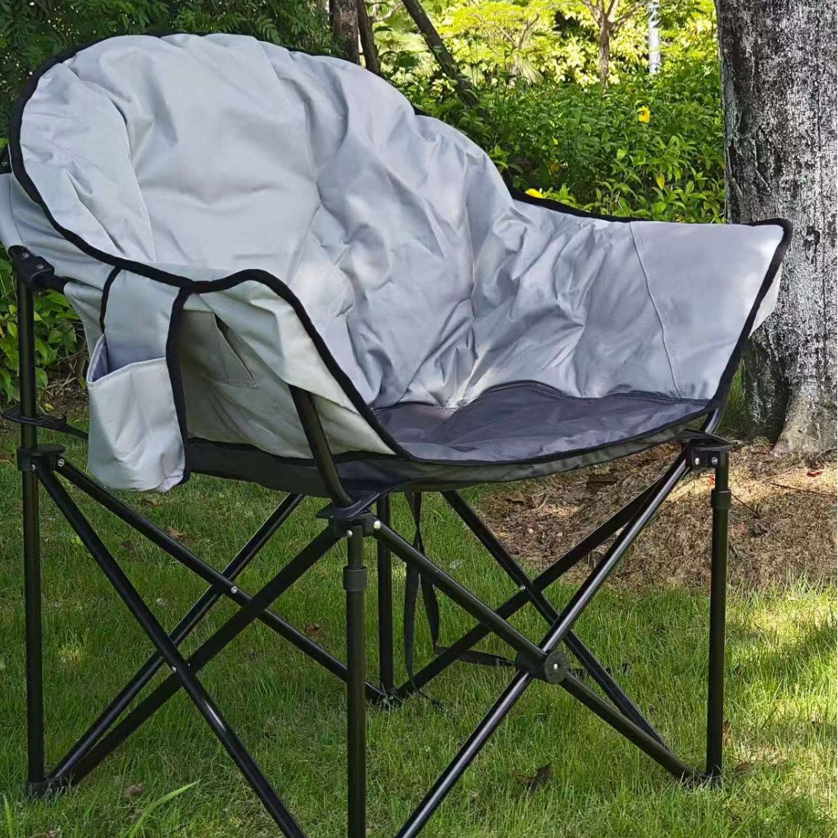 Fauteuil surdimensionné beige