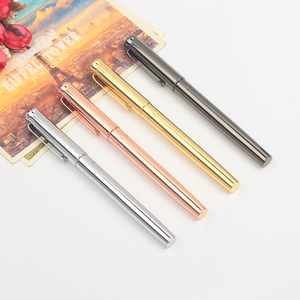 Bolígrafo de metal de acero con logotipo personalizado Regalo promocional para estudiantes y finanzas para escribir - Product Image 3