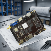 Controlador de Turbina Eólica de Alta Potencia, Ensamblaje de PCB, Inversor de Energía Renovable, Placa Base de Grado Industrial, PCBA de Cobre Resistente de Fábrica