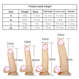 Plug Anal érotique grande bite réaliste pénis forte <span class=keywords><strong>ventouse</strong></span> gelée <span class=keywords><strong>Transparent</strong></span> godemiché femmes godemiché - Product Image 6