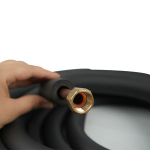 Tuyaux de raccordement cuivre-aluminium pour climatiseur, usage domestique, flexibles, 1/4'', 3/8'', 1/2'', 5/8'', 3/4'', isolation en caoutchouc noir 2,0 mm - Product Image 4