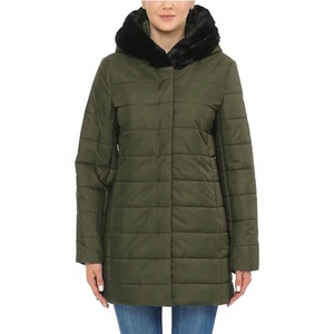 <b>Women's</b> Thick Warm 85% Down Filled Breathable Quick Dry Lightweight <b>Packable</b> Puffer Coat Winter Outerwear Windproof Hoodie - Product Image 4