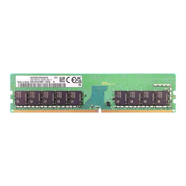 Memory Module Ram DDR4 ECC UDIMM 8GB 16GB 32GB 2133Mhz 2400Mhz 2666Mhz 2933Mhz 3200Mhz Server Memory M391A2G43BB2-CWE