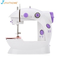 Machine à coudre électrique portative pour travaux d'aiguille, mini-outil de couture automatique et manuel à point noué, pour travaux d'aiguille manuels et réparation de vêtements DIY