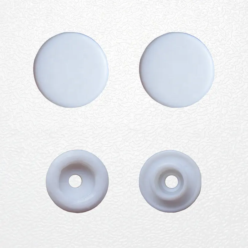 High Quality 4 Parts Buttons Eco-friendly POM Material Plastic Snap Button