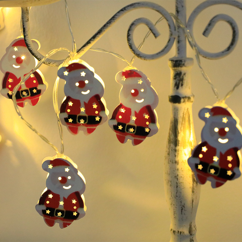 1,5 m 10 lumières Père Noël