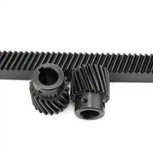 Hot sale Steel rack and pinion Gear 3.2 inch length Rack Gear Pressure Angle 20 for cnc machine