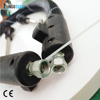 Tuyau adhésif thermofusible en PTFE chauffé électriquement, haute température (60-260°C), haute pression (55 Mpa), 20 mm