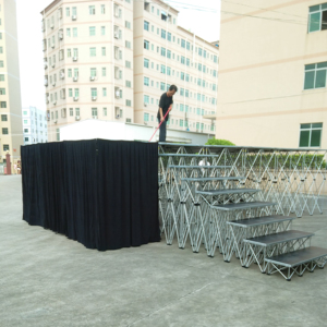 Portable flexible riser mobile <b>stage</b> outdoor concert <b>stage</b> - Product Image 6