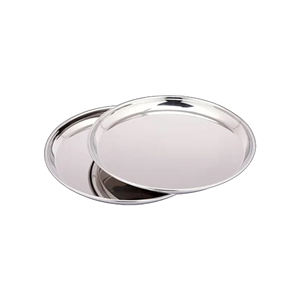 Calidad superior Nuevo estilo Precio al por mayor Western Steak Bandeja redonda Ecológico Plato hondo de acero inoxidable 24 cm de Bangladesh - Product Image 2