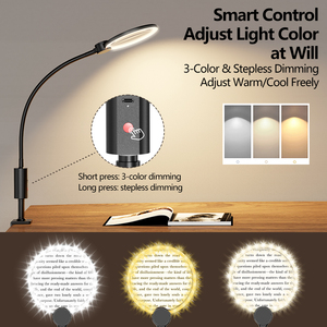 Lupa Circular con Clip de Fácil Fijación Wufan Sharp-View, Luz Tricolor |   Ideal para Trabajos de Detalle Artesanal y Verificación de Etiquetas - Product Image 3