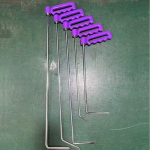 Lot <span class=keywords><strong>de</strong></span> 5 crochets <span class=keywords><strong>de</strong></span> forme spéciale pour la réparation <span class=keywords><strong>de</strong></span> bosses <span class=keywords><strong>de</strong></span> voiture sans peinture - Product Image 5