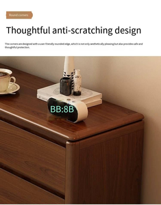 <span class=keywords><strong>Commode</strong></span> à 5 tiroirs de style classique chinois, design oriental intemporel, robuste, durable, facile à nettoyer, idéale pour les maisons modernes et classiques - Product Image 2