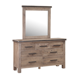 Tocador de madera de la marca ATLAS, 7 cajones y Marco, espejo, muebles de dormitorio, tocador de maquillaje de precio más bajo de proveedor vietnamita - Product Image 3