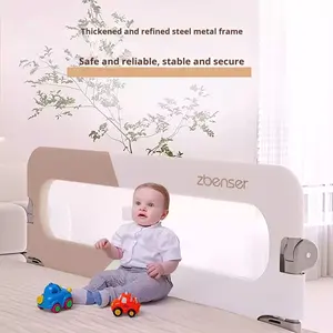 <span class=keywords><strong>Barriera</strong></span> di Sicurezza per Bambini, Protezione Anti-Caduta per <span class=keywords><strong>Letto</strong></span>, Pieghevole da Viaggio, in Cashmere, 80-200cm, <span class=keywords><strong>Sponda</strong></span> Laterale Singola - Product Image 1