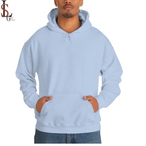 เสื้อฮู้ดปักลายตามสั่ง ยูนิเซ็กซ์ คุณภาพสูง ไม่หดตัว ผ้าฝ้าย 100% แบบสวมหัว โลโก้ปักนูน 3 มิติ - Product Image 5