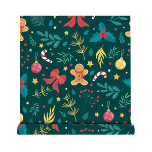 Creation Of Time And Space Christmas <b>Wall</b> Stickers Self Adhesive Rectangle Durable <b>Decoration</b> For Holiday - Product Image 5