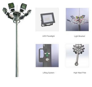 30M 35M açık yüksek aydınlatma direği kuleleri lamba - Product Image 3