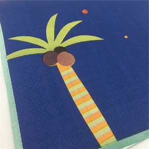 Serviettes en papier jetables personnalisées 1 pli, colorées, style sac, pour dîner et réceptions - Product Image 6