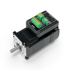 มอเตอร์ไร้แปรงถ่าน 90W 3000RPM 36VDC แบบสามเฟส พร้อมเอนโค้ดเดอร์แบบ Absolute 16 บิตในตัว ผลิตด้วยแม่เหล็ก JSV57-09V36 90W 3000RPM - Product Image 1