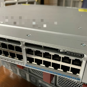 Switch Ws-c3850-12x48wbru-l de 48 Puertos Gigabit PoE+ con C3850-nm-8-10g Dual, Nuevo, Original, en Stock, Automatización Industrial - Product Image 1