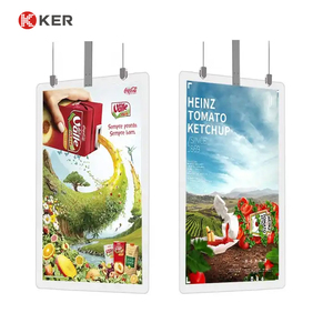 Trần mỏng núi 43 "55 inch đôi bên kỹ thuật số biển OLED quảng cáo trong suốt Màn hình hiển thị video - Product Image 4