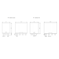 Relais de contrôle industriel ST13 10A avec contacts multipolaires et bobine AC/DC pour l'automatisation et les panneaux de distribution