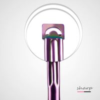 Coupe-ongles ovale à bord français en forme de U